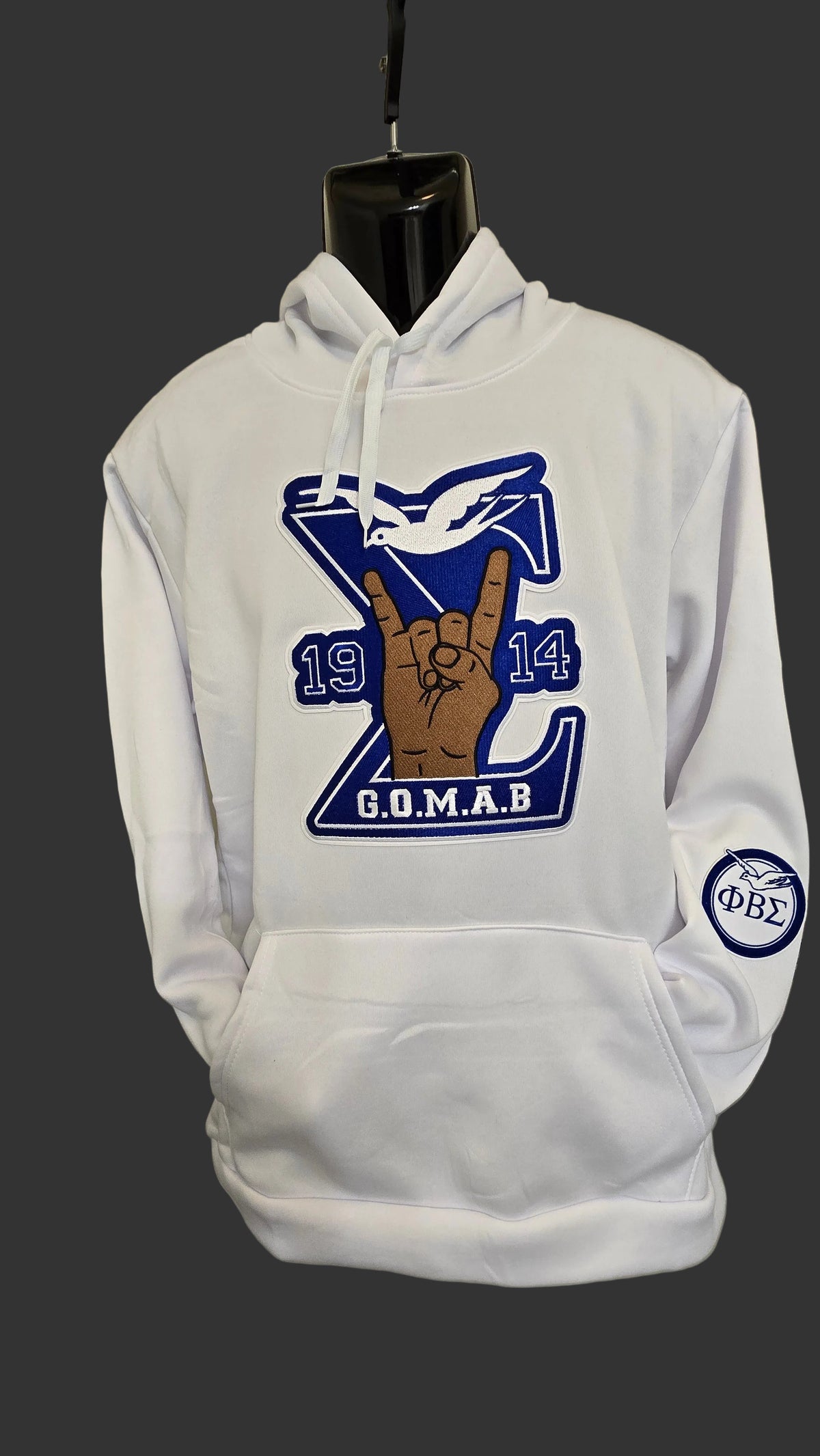 Phi Beta Sigma Fraternity 1914 G.O.M.A.B. Hoodie