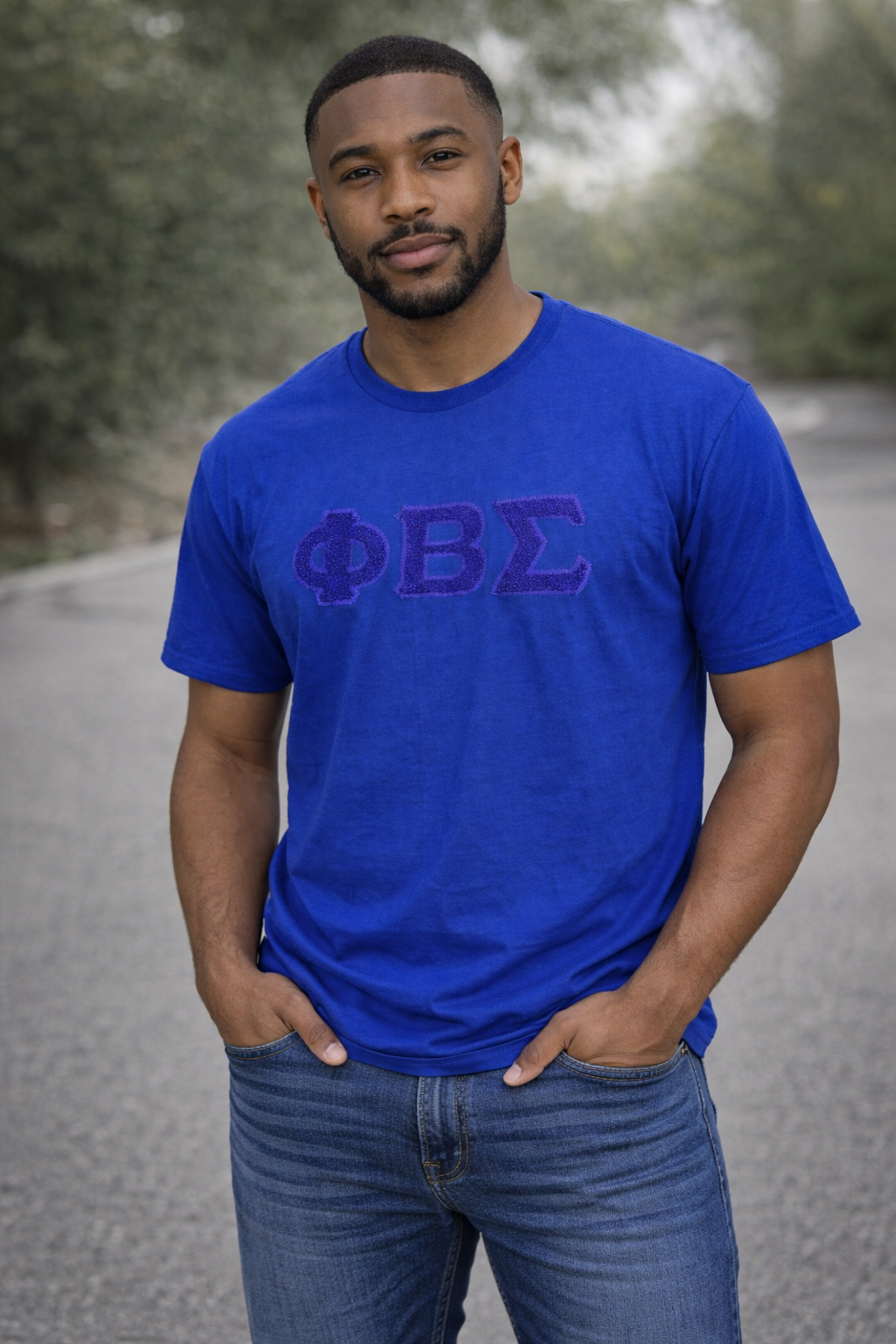 Blue on Blue PBS shirt