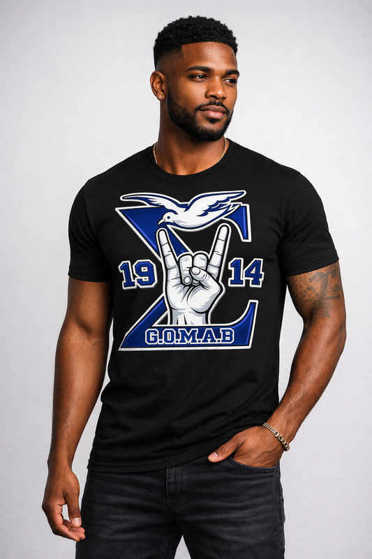 Sigma Blue Shirt