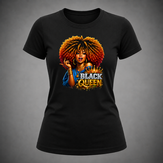 Black Queen tee and tote set