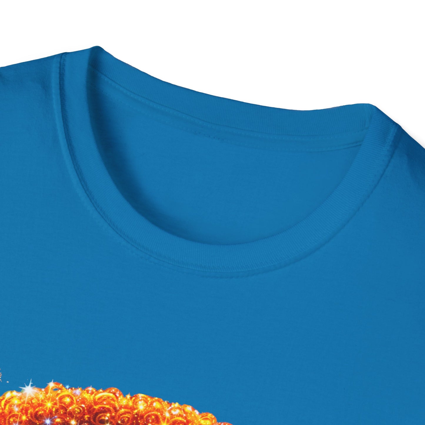 Afro Rainbow Soul T-Shirt — Colorful Afro Art Tee for Black Pride & Retro Vibe