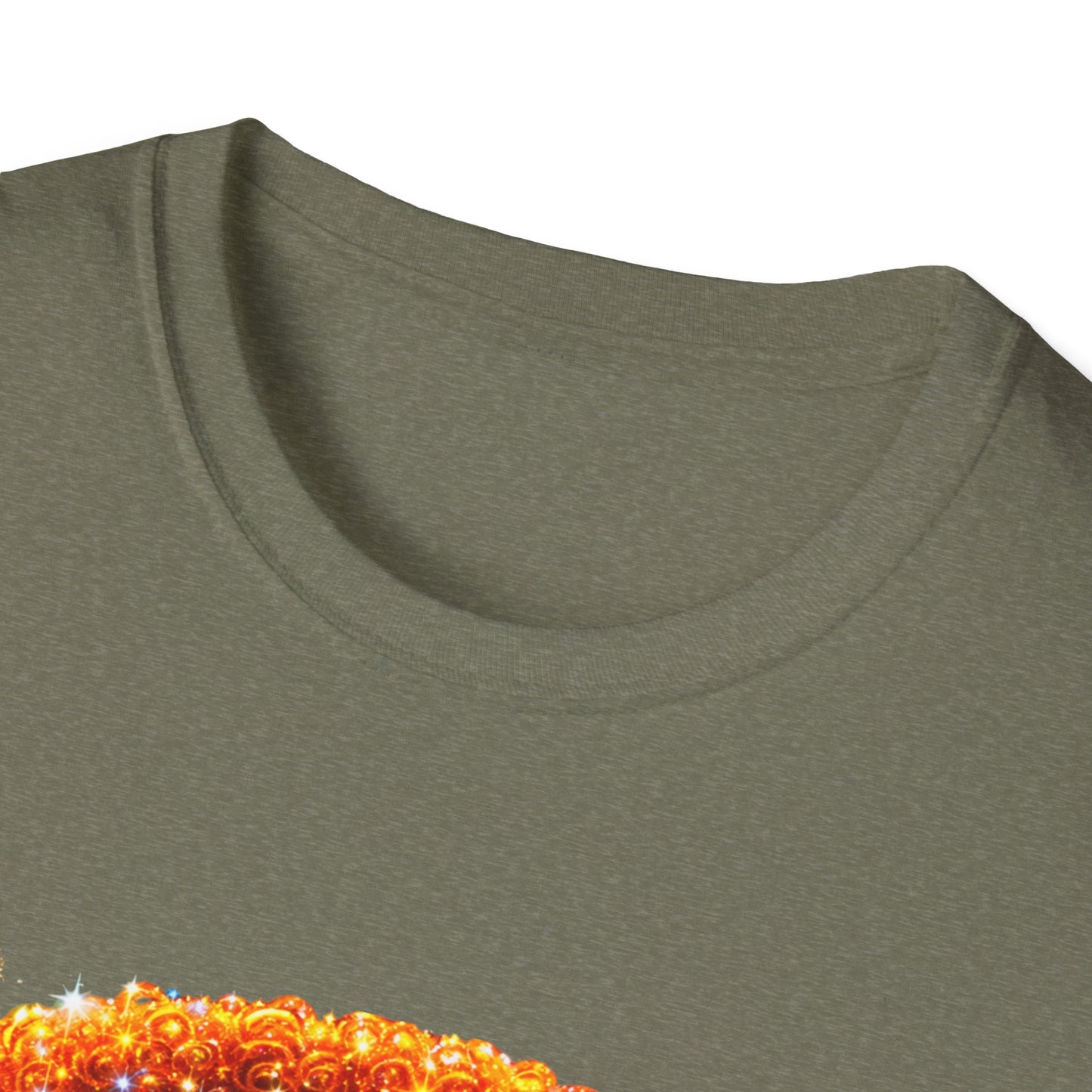 Afro Rainbow Soul T-Shirt — Colorful Afro Art Tee for Black Pride & Retro Vibe