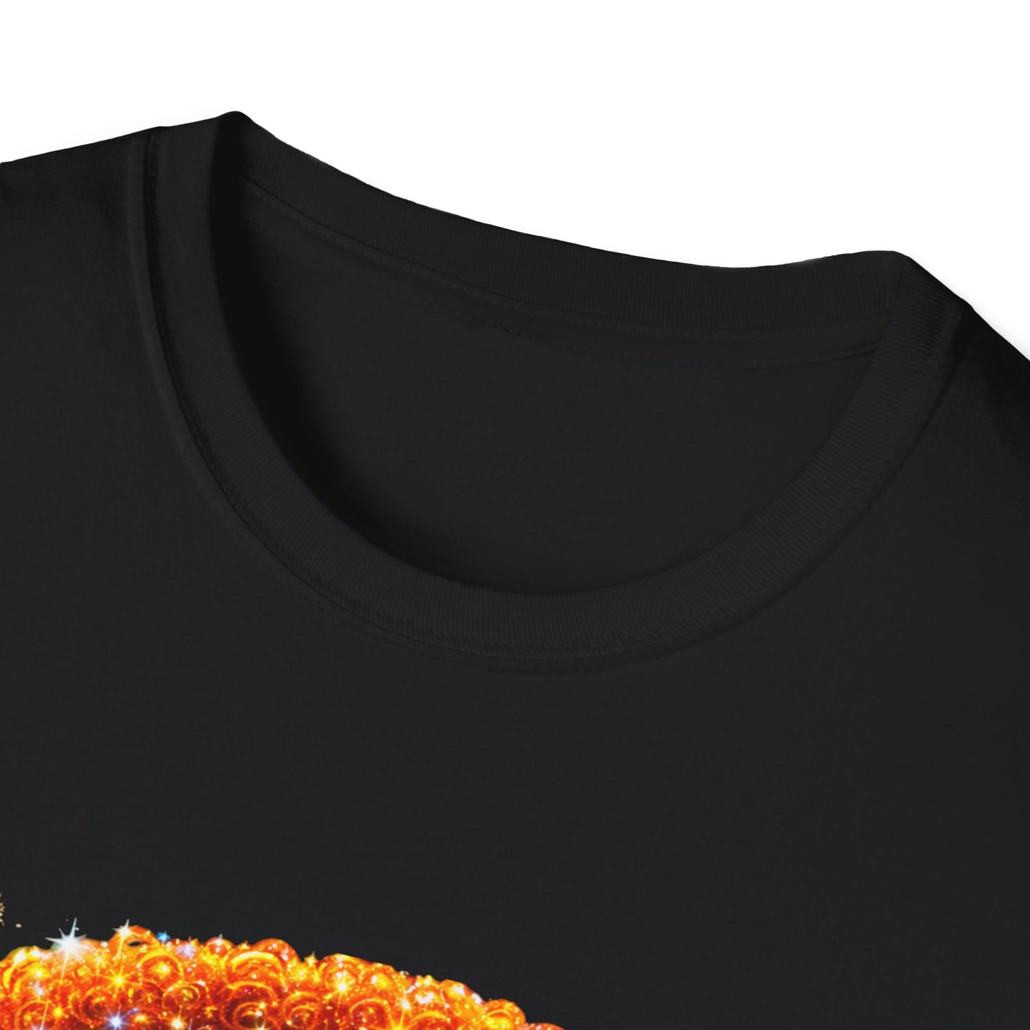 Afro Rainbow Soul T-Shirt — Colorful Afro Art Tee for Black Pride & Retro Vibe