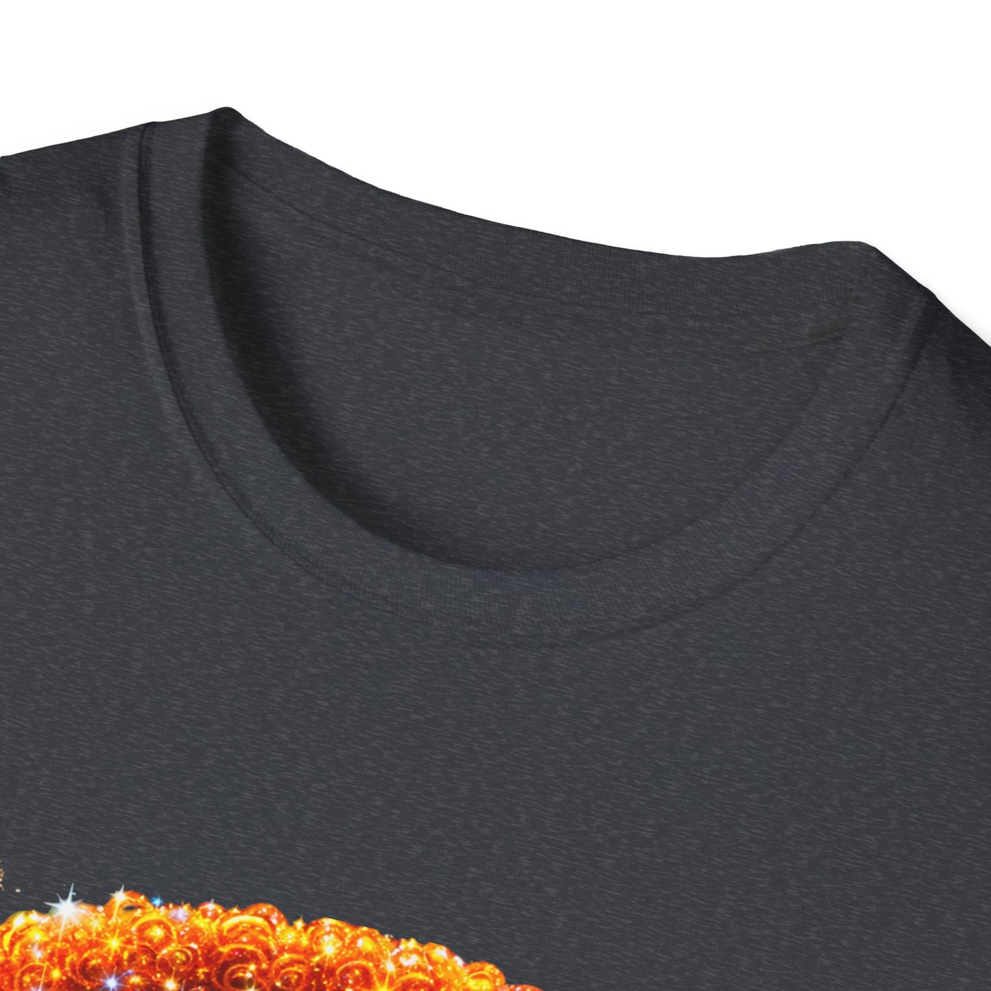 Afro Rainbow Soul T-Shirt — Colorful Afro Art Tee for Black Pride & Retro Vibe