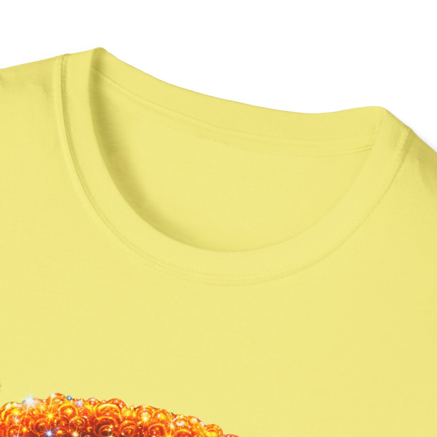 Afro Rainbow Soul T-Shirt — Colorful Afro Art Tee for Black Pride & Retro Vibe