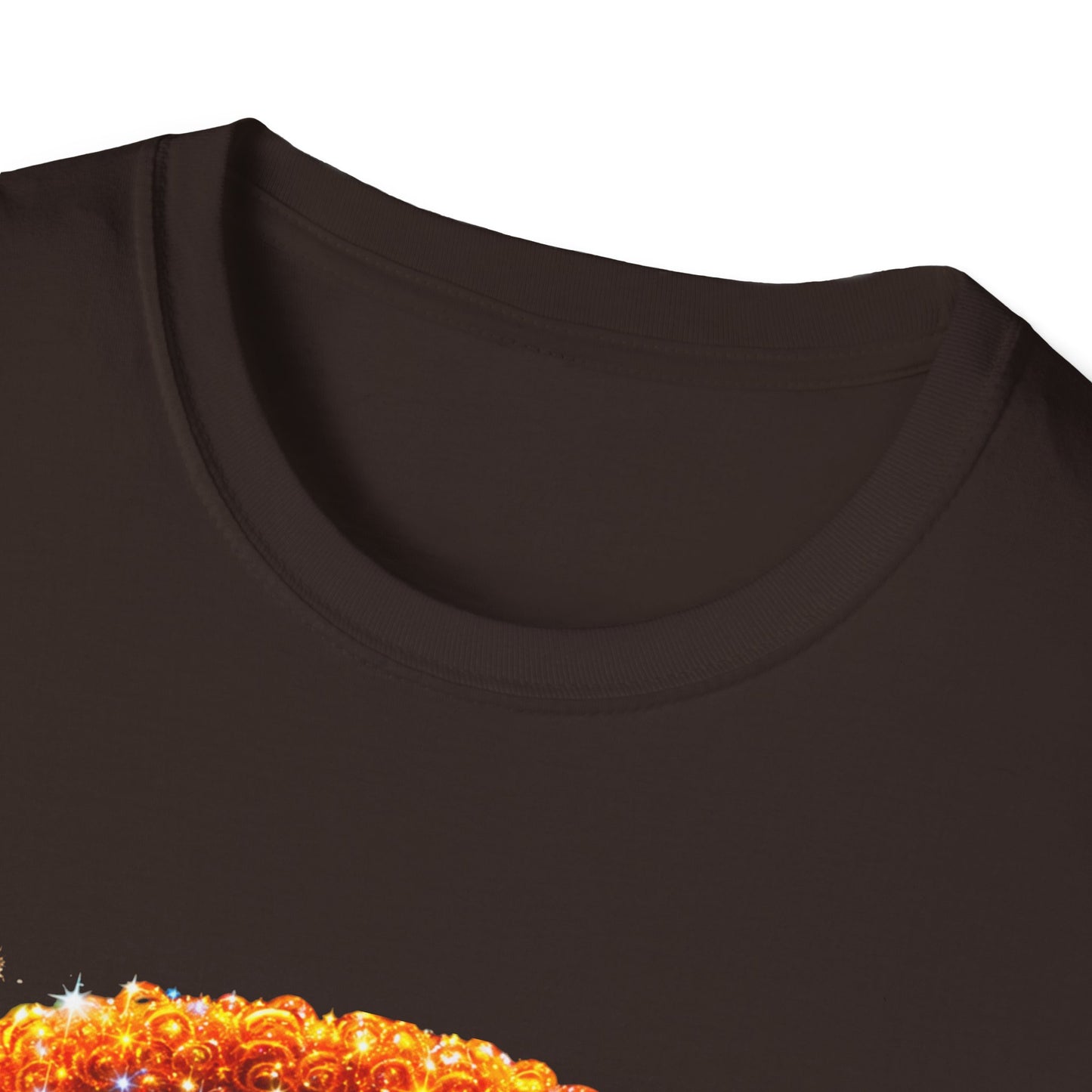 Afro Rainbow Soul T-Shirt — Colorful Afro Art Tee for Black Pride & Retro Vibe