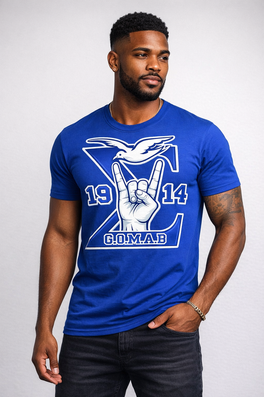 Sigma Blue Shirt