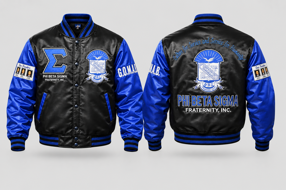 Midnight Legacy Varsity Jacket SALE (ALLOW 2-3 Weeks)